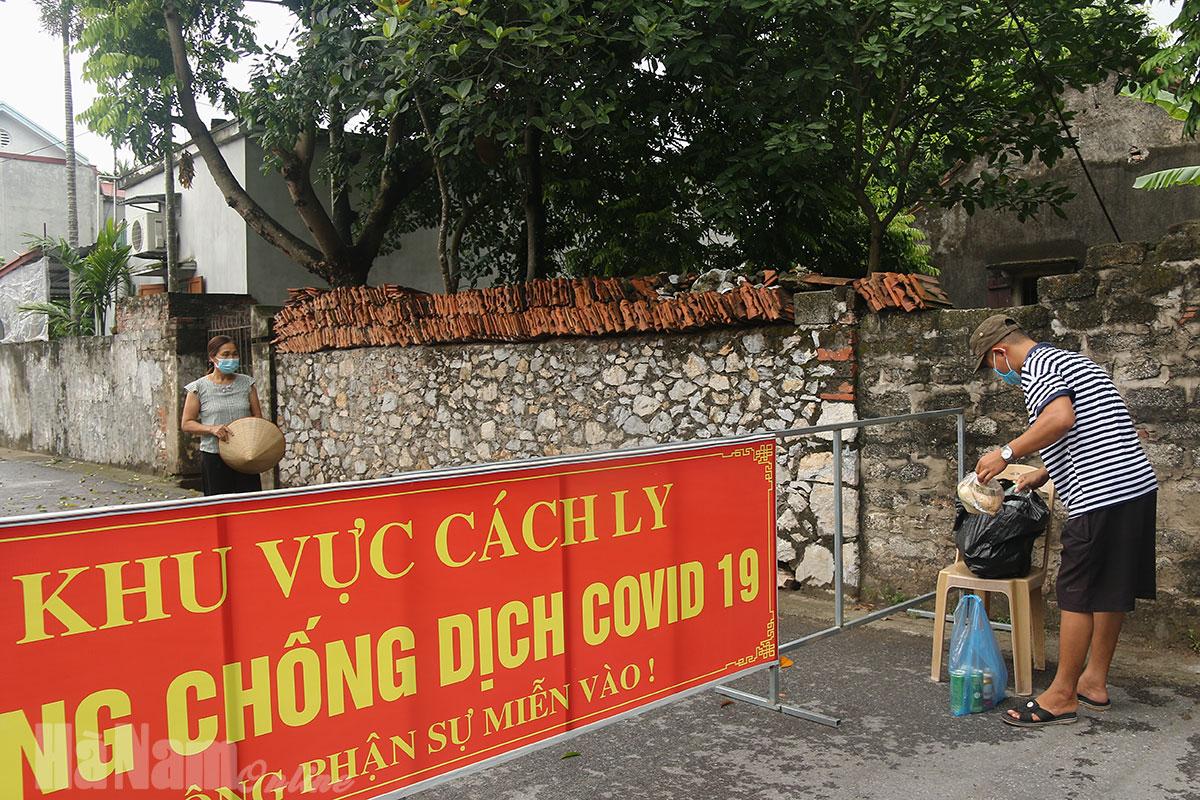 Bảo đảm nhu yếu phẩm cho người dân các khu vực dân cư cách ly y tế
