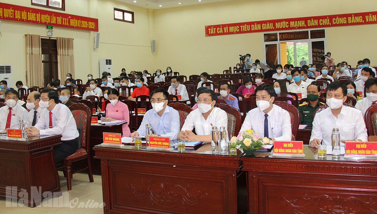 Kỳ họp thứ 2, HĐND huyện Thanh Liêm khóa XIX, nhiệm kỳ 2021-2026