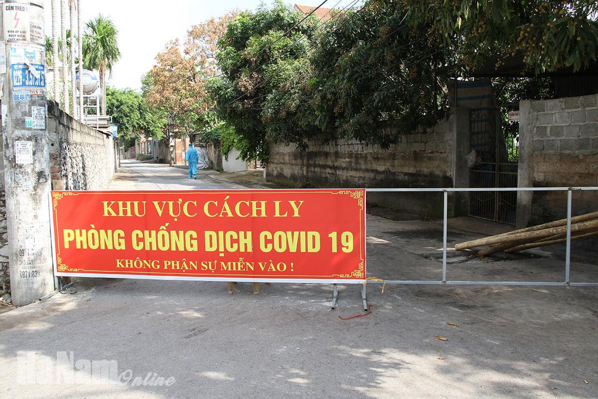 Kết thúc cách ly y tế phòng dịch Covid-19 đối với khu dân cư thuộc thôn 4, xã Thi Sơn