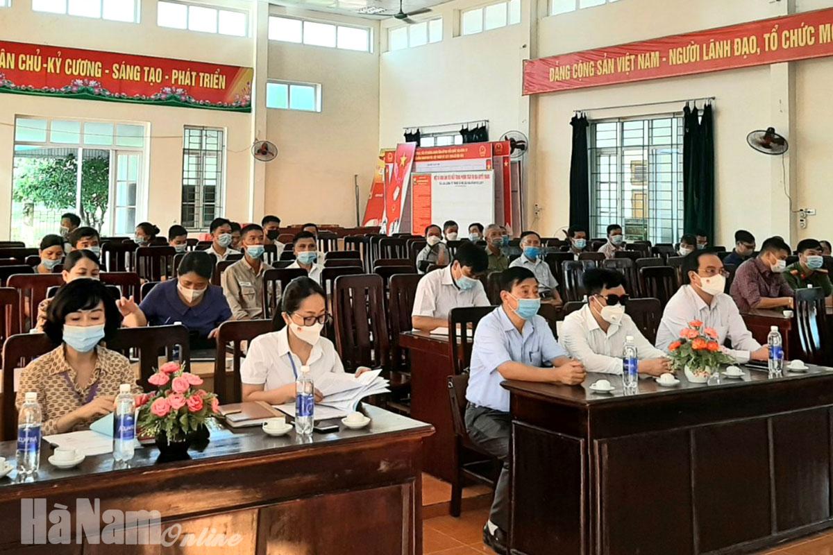 Bình Lục nỗ lực giải quyết ý kiến, kiến nghị của cử tri