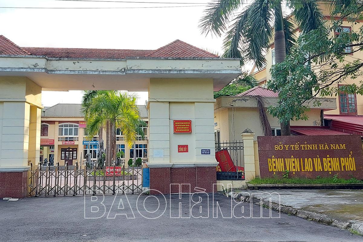 Bệnh viện Lao và Bệnh phổi Hà Nam gấp rút mở rộng thêm khu điều trị bệnh nhân Covid-19