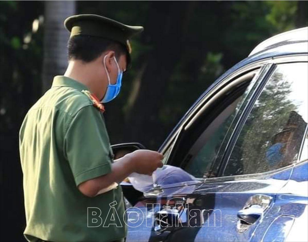 Áp dụng các biện pháp giãn cách xã hội theo tinh thần Chỉ thị 16 đối với 1 phần xã Thanh Tân