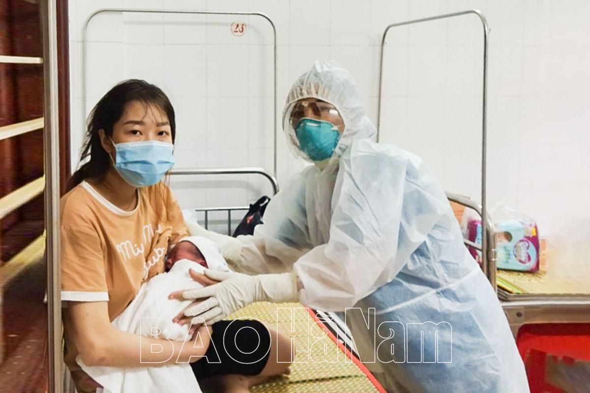 Bệnh viện Sản-Nhi Hà Nam đỡ đẻ thành công cho một sản phụ mắc Covid-19