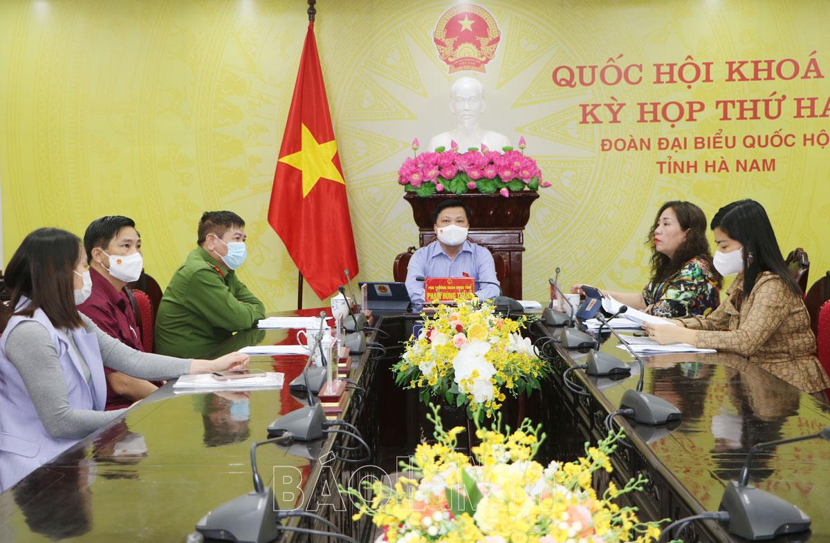 Quốc hội thảo luận trực tuyến dự án Luật Kinh doanh Bảo hiểm (sửa đổi)