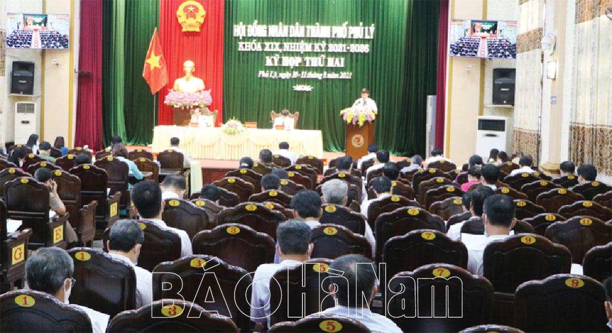 HĐND TP Phủ Lý nỗ lực đổi mới, nâng cao chất lượng hoạt động