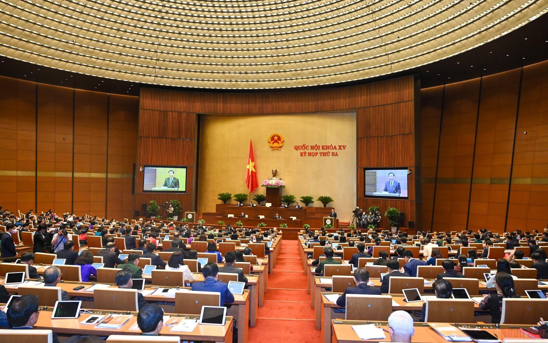 Thông cáo số 1 Kỳ họp thứ ba, Quốc hội khóa XV
