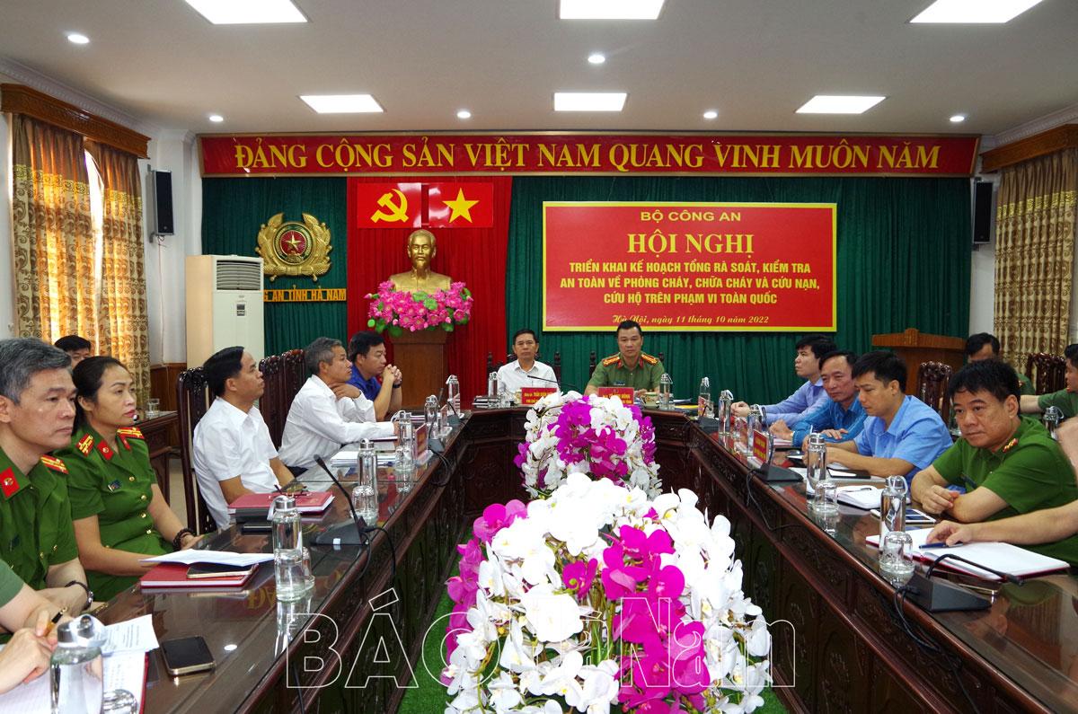 Triển khai tổng rà soát, kiểm tra an toàn về PCCC & CNCH trên phạm vi toàn quốc