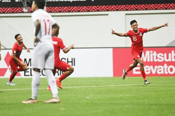 Myanmar thua ngược Singapore ở AFF Cup 2022