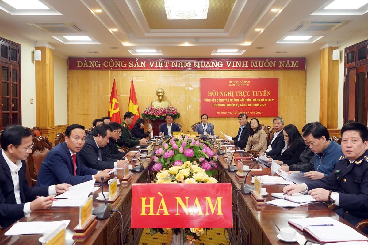 Ngành Nội chính Đảng triển khai nhiệm vụ năm 2023