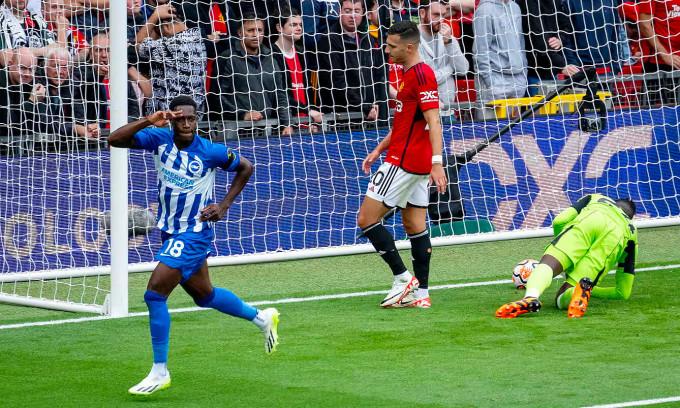 Man Utd đổ gục trước Brighton