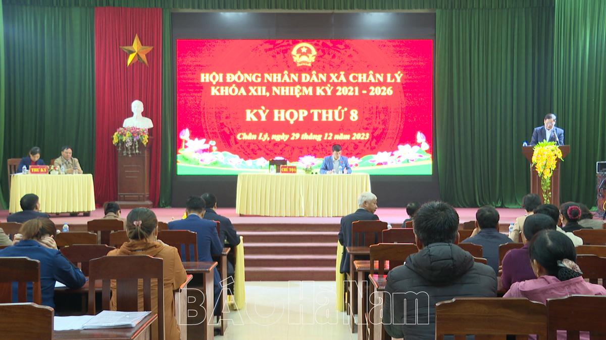 HĐND các xã, thị trấn của huyện Lý Nhân hoàn thành kỳ họp thường lệ cuối năm 2023