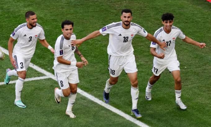 Iraq lần đầu đánh bại Nhật Bản sau 42 năm