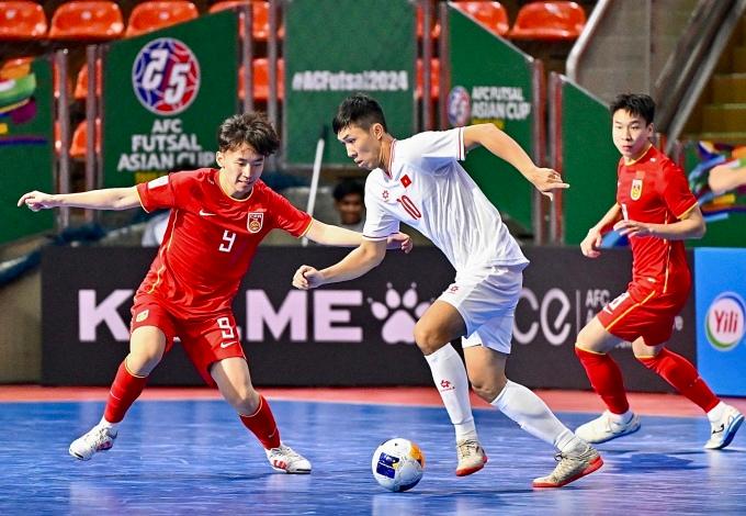 Việt Nam hạ Trung Quốc ở giải futsal châu Á 2024