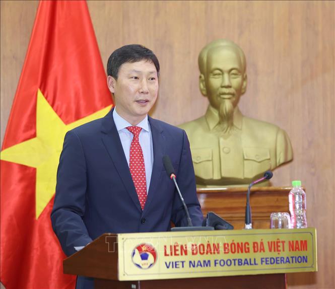 Ra mắt tân Huấn luyện viên trưởng Đội tuyển bóng đá nam và U23 Quốc gia