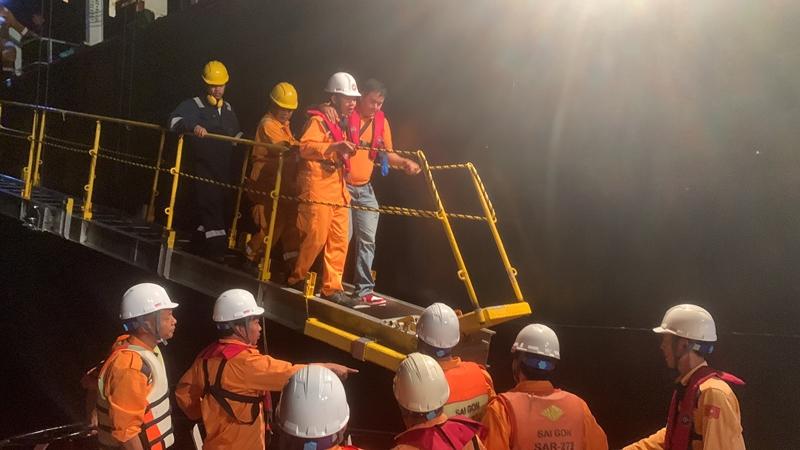 Cứu nạn kịp thời thuyền viên nước ngoài gặp nạn trên biển