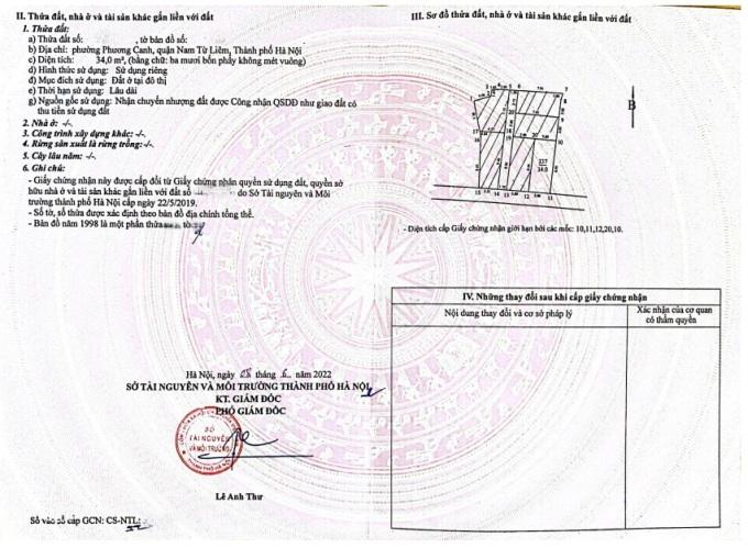 Từ 2025, ghi sai vị trí đất sẽ được cấp đổi sổ mới