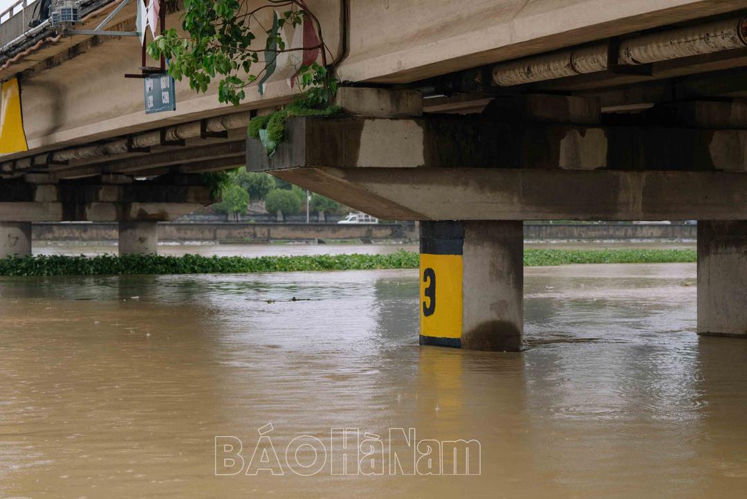 Phát tin báo động II trên sông Đáy và chủ động ứng phó với lũ