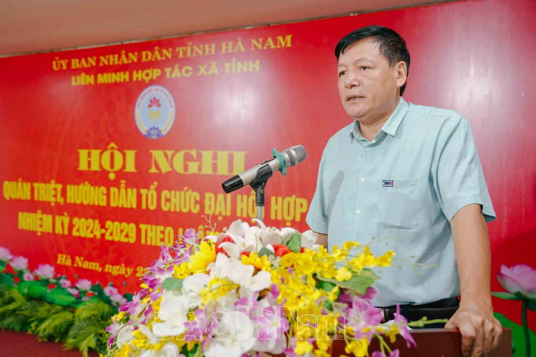 Quán triệt, hướng dẫn tổ chức Đại hội Hợp tác xã nhiệm kỳ 2024-2029