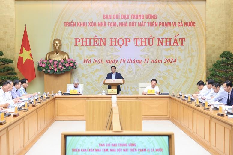 Tập trung khẩn trương triển khai quyết liệt xóa nhà tạm, nhà dột nát trên phạm vi cả nước