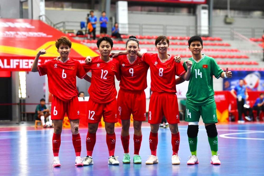 Tuyển futsal nữ Việt Nam giành quyền tham dự vòng chung kết giải Futsal nữ châu Á 2025