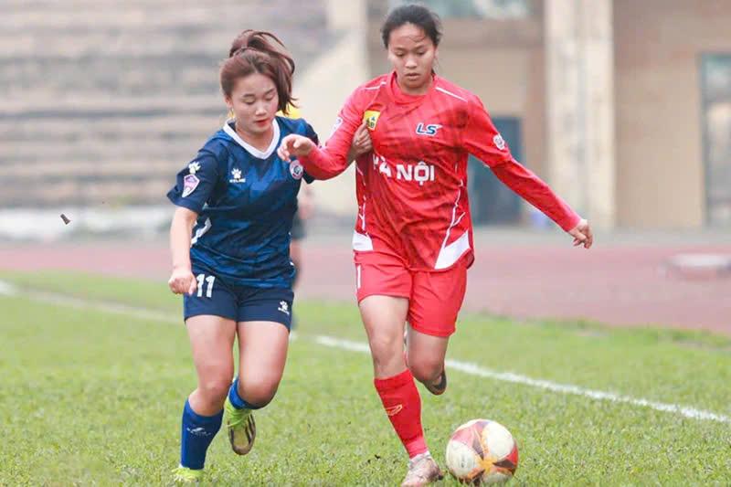 Lượt 9 Giải bóng đá U19 nữ quốc gia: Hà Nội tiếp tục cuộc đua giành huy chương