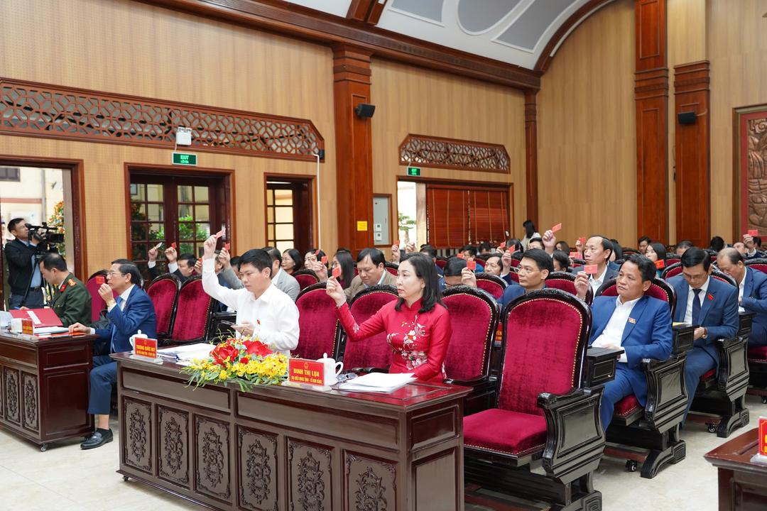 Các nghị quyết thông qua tại Kỳ họp thứ 24 HĐND tỉnh khóa XIX