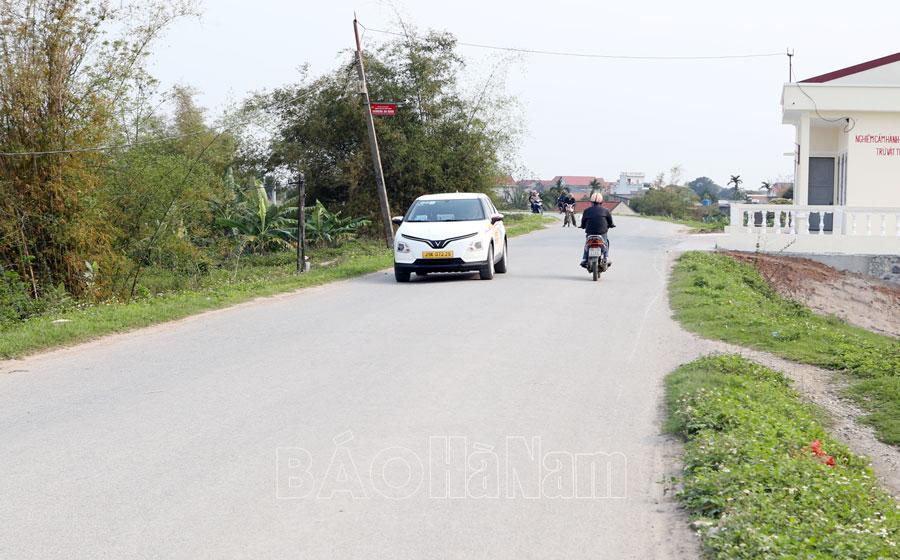 Hiệu quả sau giải tỏa vi phạm hành lang đê điều ở Lý Nhân