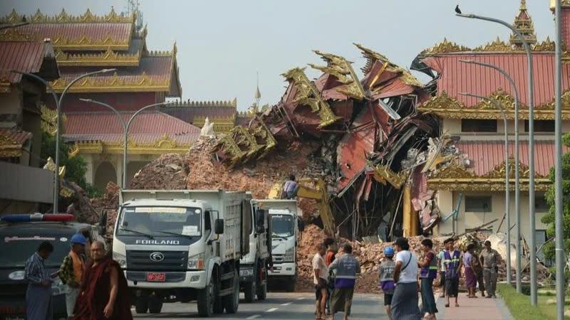 Myanmar xác nhận hơn 1.600 người thiệt mạng do động đất