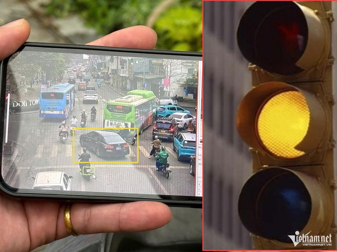 Vượt đèn vàng cũng có thể bị CSGT xử phạt nặng và những tranh cãi không ngừng