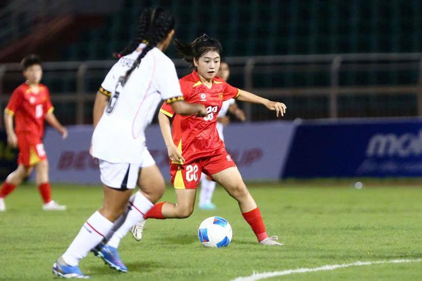 Việt Nam dẫn đầu bảng A tại Giải U19 nữ Đông Nam Á 2025