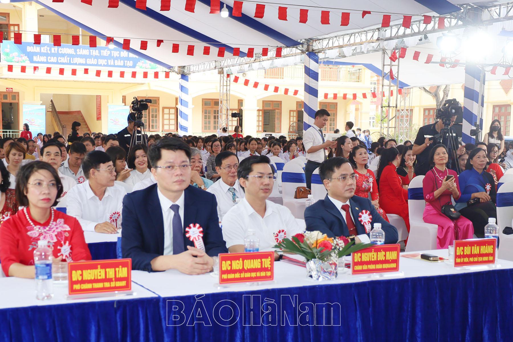 Trường THCS Nguyễn Khuyến kỷ niệm 30 năm Ngày thành lập