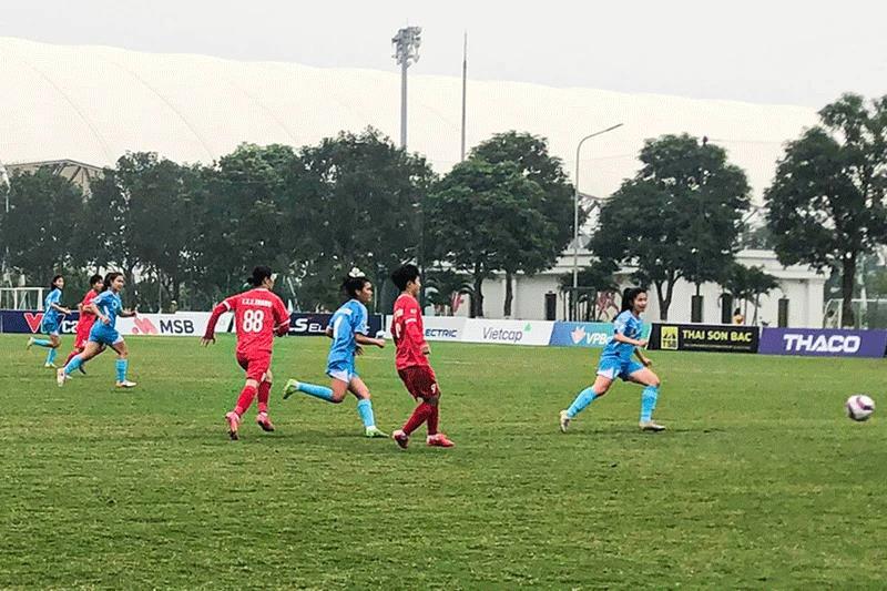Kết thúc lượt đi Giải vô địch Bóng đá nữ quốc gia: Thua Hà Nội I, Phong Phú Hà Nam mất vị trí thứ 3 vào tay đối thủ