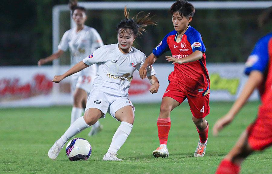 Phong Phú Hà Nam đánh bại đội Thái Nguyên T&T ở lượt 8 Giải U19 nữ Quốc gia – cúp ACECOOK 2024