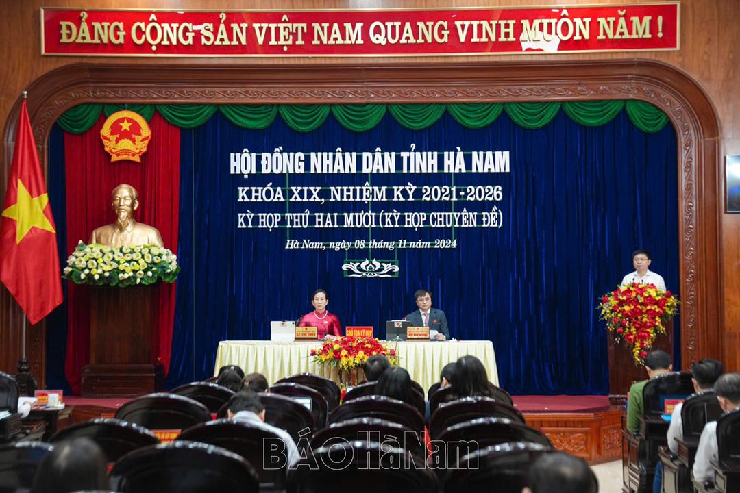 Các nghị quyết thông qua tại Kỳ họp chuyên đề, HĐND tỉnh khoá XIX, nhiệm kỳ 2021-2026