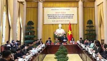 Công bố Lệnh của Chủ tịch nước về 18 luật vừa được Quốc hội thông qua