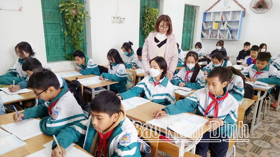 Học và làm theo Bác ở Trường THCS Mỹ Hà