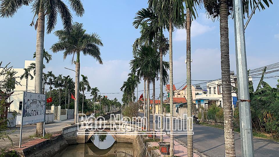 “Phố” nông thôn mới kiểu mẫu