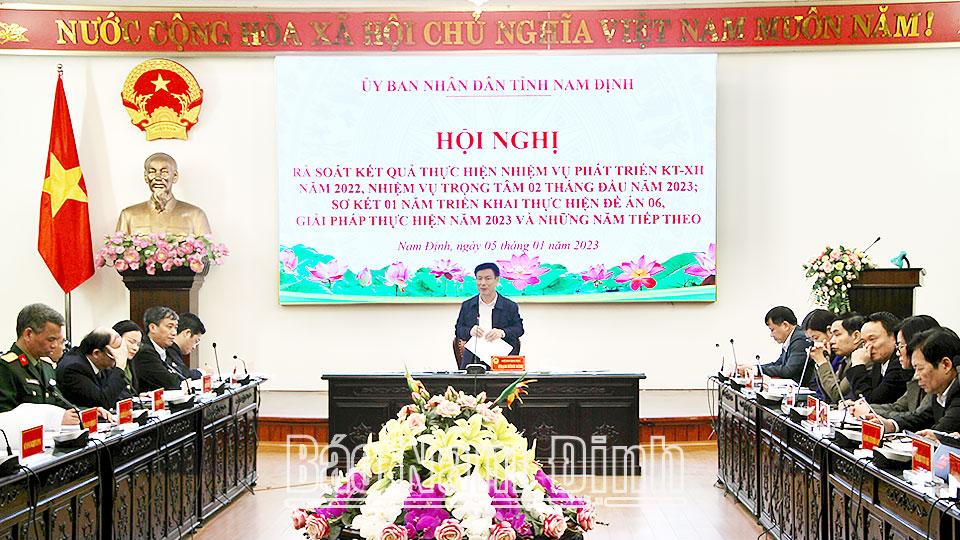 UBND tỉnh triển khai nhiệm vụ trọng tâm 2 tháng đầu năm 2023