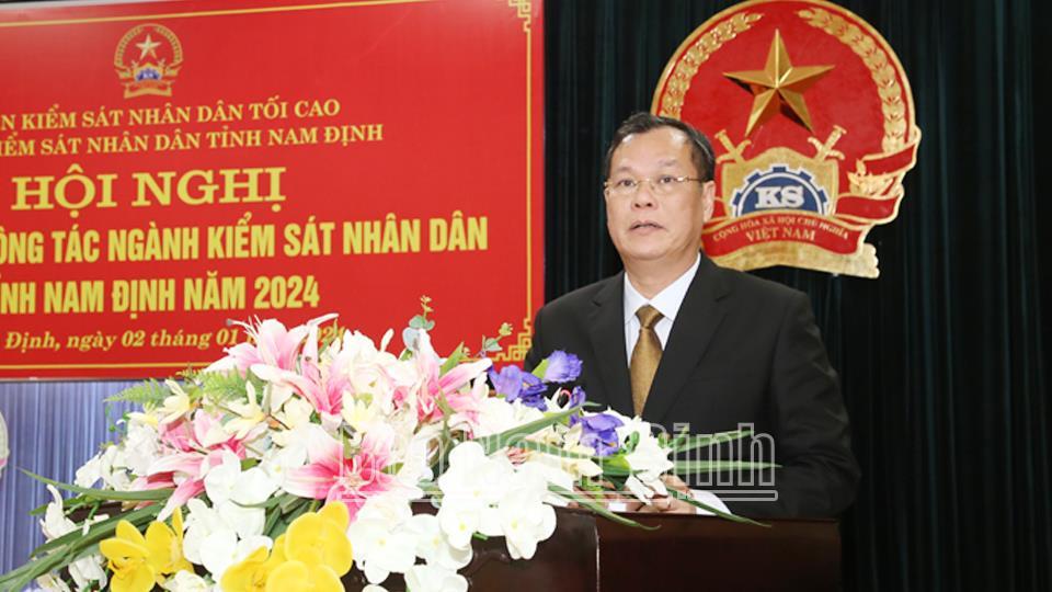 Viện Kiểm sát nhân dân tỉnh triển khai nhiệm vụ công tác năm 2024