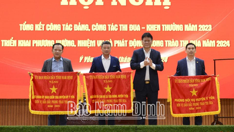 Huyện ủy Ý Yên triển khai nhiệm vụ năm 2024