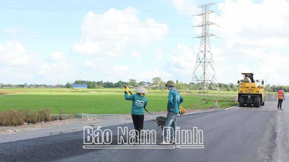 Vụ Bản tập trung nguồn lựcđầu tư hạ tầng kỹ thuật