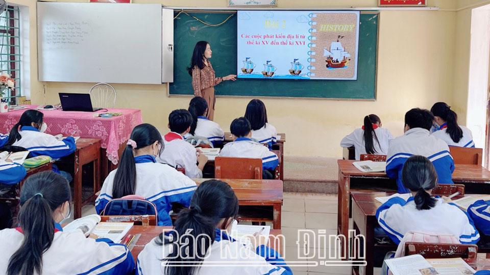 Ngành Giáo dục và Đào tạo Ý Yên làm theo lời Bác