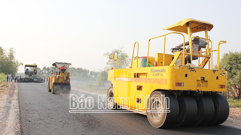 Mỹ Lộc tạo đột phá phát triểntừ các dự án hạ tầng kỹ thuật