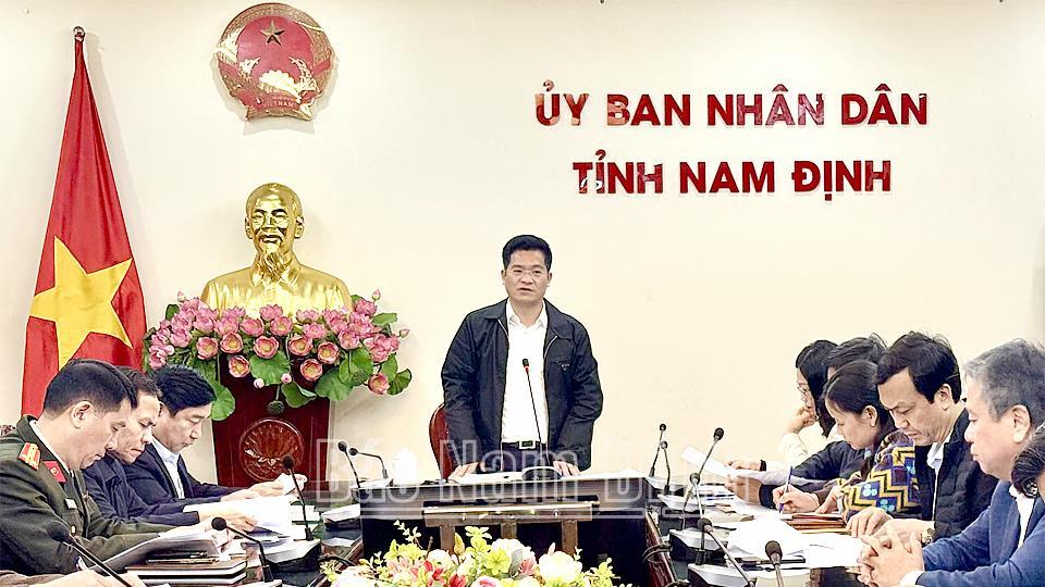 Kiểm điểm, đôn đốc tiến độ xây dựng hạ tầng các cụm công nghiệp Mỹ Thuận, Mỹ Tân