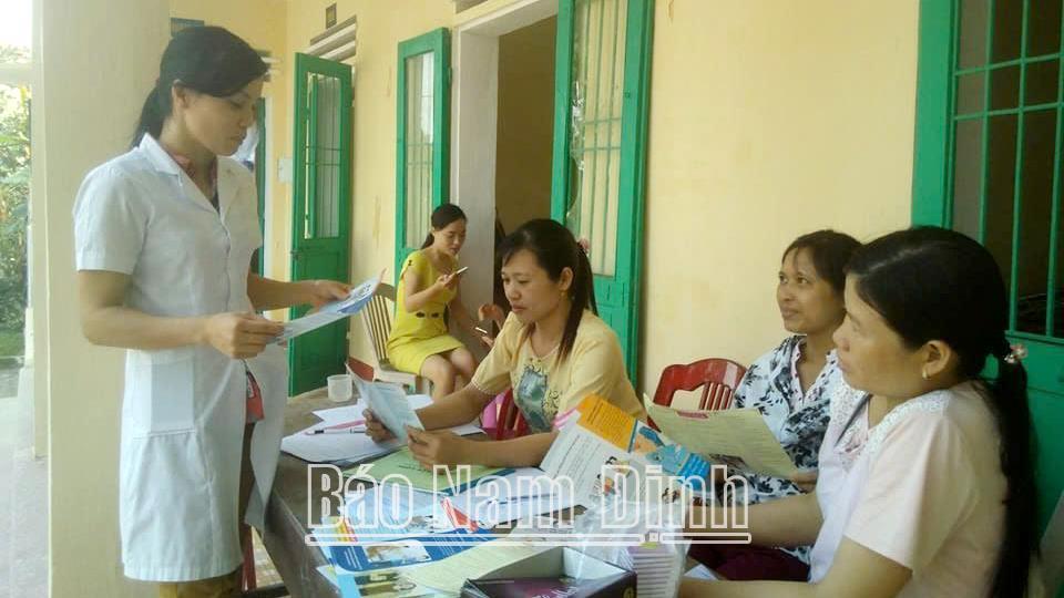 Vụ Bản nỗ lực nâng cao chất lượng dân số