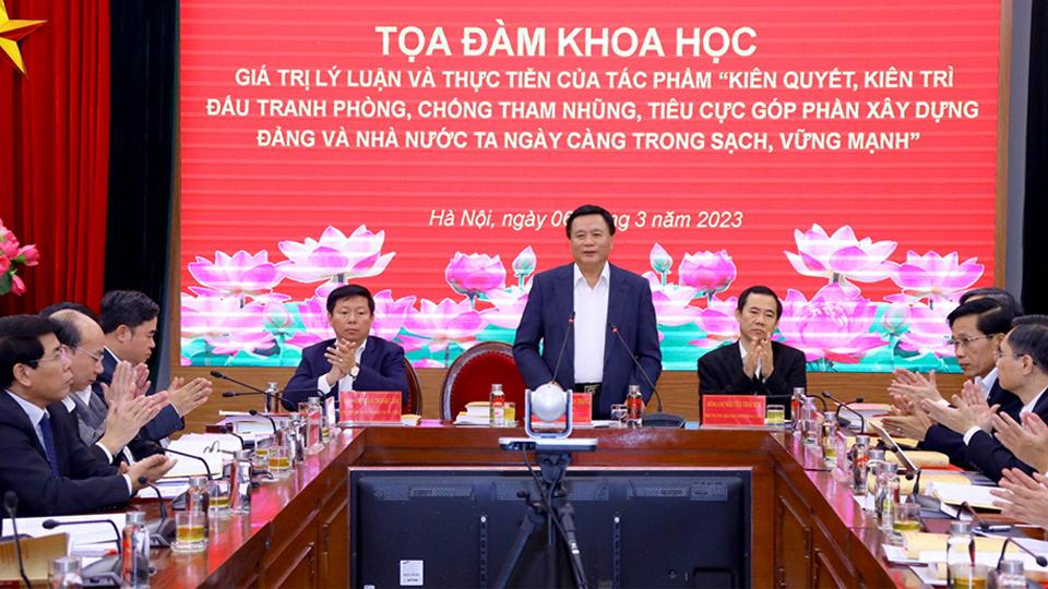 Cuốn sách của Tổng Bí thư về phòng, chống tham nhũngsẽ được đưa vào giảng dạy lý luận chính trị