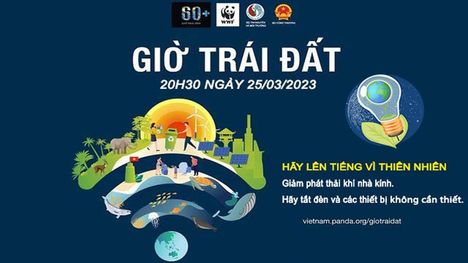 Thiết thực hưởng ứng Ngày Nước thế giới,Chiến dịch Giờ Trái đất năm 2023