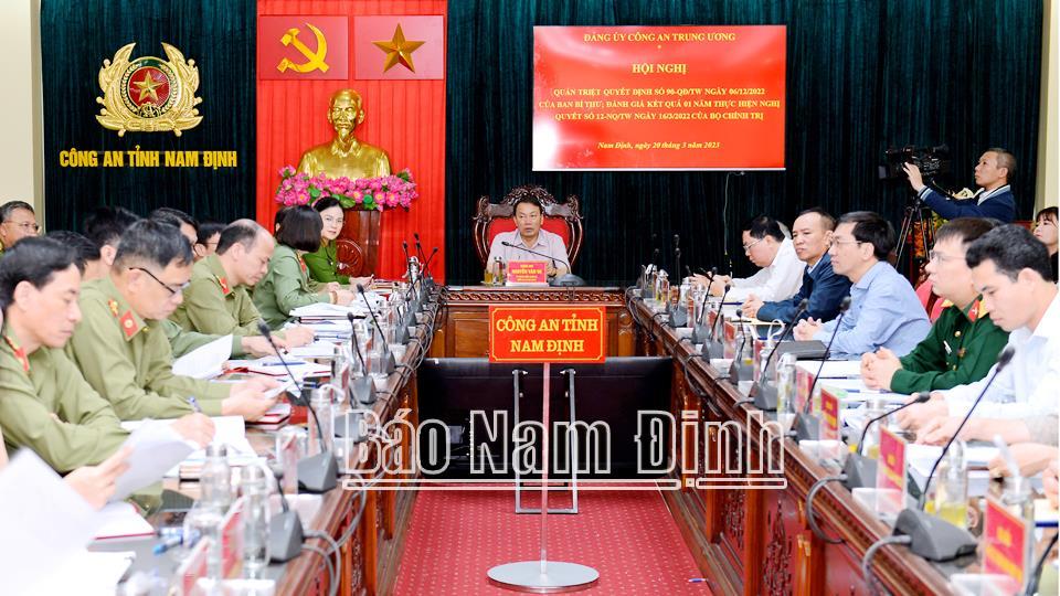 Quán triệt, triển khai Quyết định số 90-QĐ/TW của Ban Bí thư