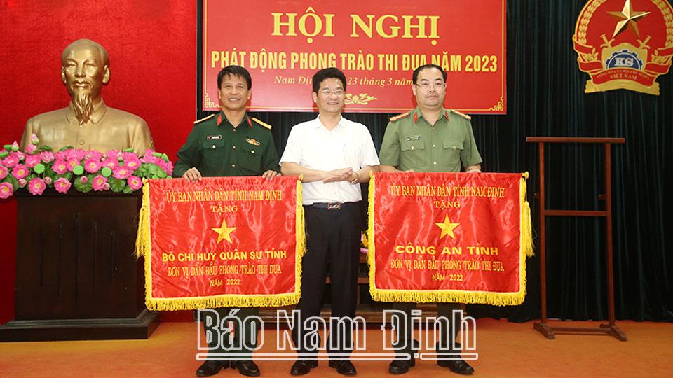 Khối các cơ quan Nội chính phát động phong trào thi đua năm 2023