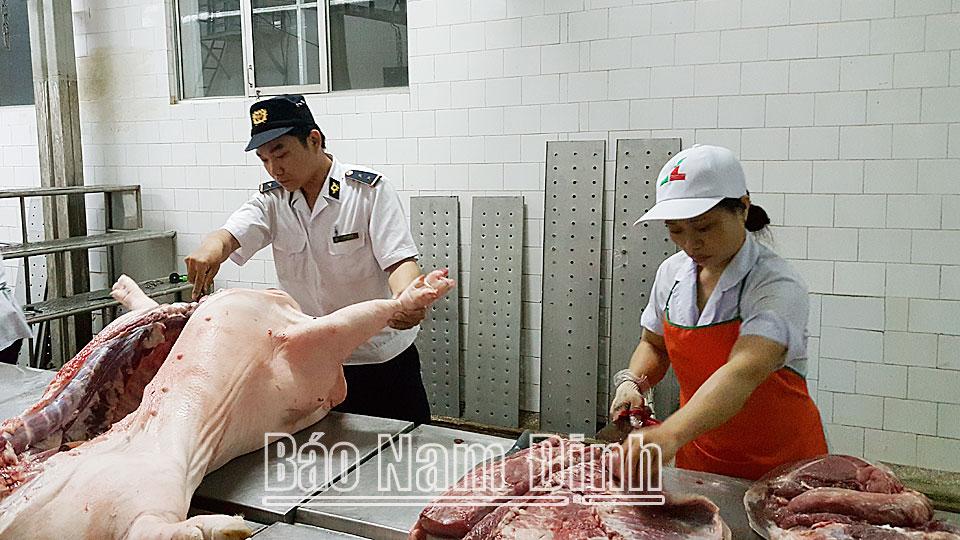 Tăng cường kiểm soát, quản lý các cơ sở giết mổ gia súc